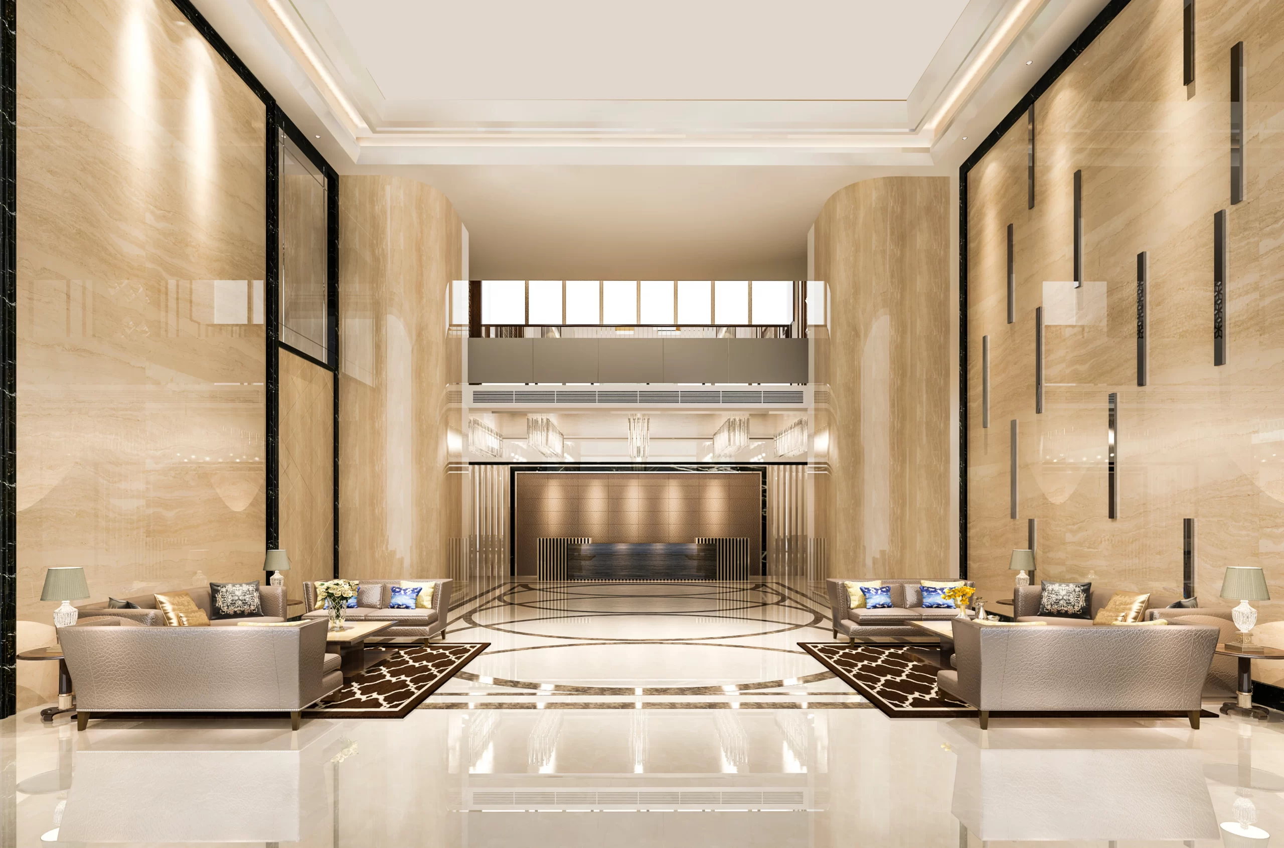 Luxury Interior Design featuring bespoke with premium materials and elegant furnishings